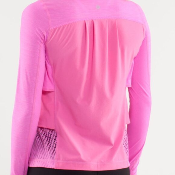 Lululemon Women Pink Runner Pullover Jacket - Picture 2 of 8